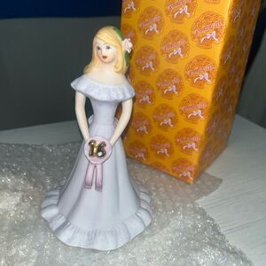 Enesco Blonde Figurine  “Sweet 16”
Brand new with original box